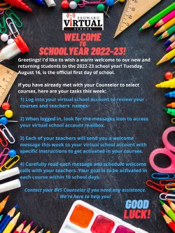  Welcome Back Flyer